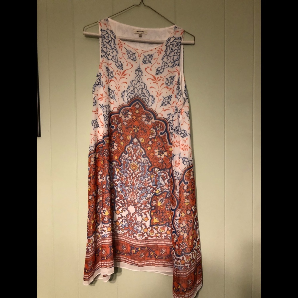 Max studio Tapestry mini sundress